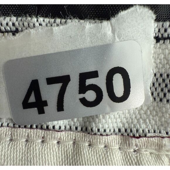 Merona Women's Striped Oxford Blazer Gray White Size 12 - Picture 12 of 12